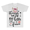 Tough She Be But Little She Is Fierce All Over Men's T-shirt