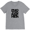 photographer camera photography modern text photos scrapbook geek t sh V-Neck Tee