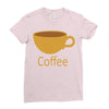 coffee (4) Ladies Fitted T-Shirt
