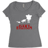 dart evolution stranger dustin tv show Women's Triblend Scoop T-shirt