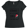 scrooge Women's Triblend Scoop T-shirt