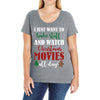 i just want to bake stuff and watch christmas movies all day Ladies Curvy T-Shirt