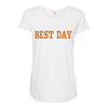 best day Maternity Scoop Neck T-shirt