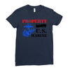 Property of a U.S. Marine Ladies Fitted T-Shirt