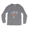 music expresses clef heart girls Long Sleeve Shirts