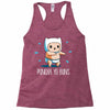 puncha yo buns Racerback Tank