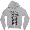 never stop fighting spirit Zipper Hoodie