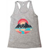 camp river Racerback Tank