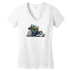 motogrem Women's V-Neck T-Shirt