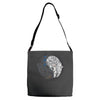 sci fi yin yang Adjustable Strap Totes