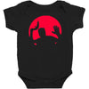 moonlight dark Baby Bodysuit