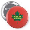 canada strong Pin-back button