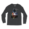 who loves husky Long Sleeve Shirts