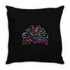 evolution of elements Throw Pillow