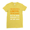 liberal for halloween Ladies Fitted T-Shirt