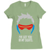i've got you in my sights Ladies Fitted T-Shirt