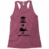 nuke the whales Racerback Tank