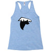 atlanta skyline falcons logo Racerback Tank