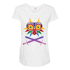 Majora Zelda Mask Maternity Scoop Neck T-shirt