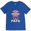 papa heros V-Neck Tee