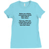 criticize Ladies Fitted T-Shirt