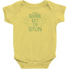 these guns stun Baby Onesie