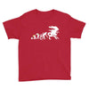 alien evolution   mens funny Youth Tee