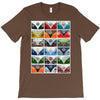 vw camper van fronts, ideal gift or birthday present T-Shirt