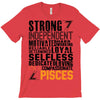 Strong Independent Motivated Pisces T-Shirt