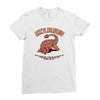 ankylosaurus Ladies Fitted T-Shirt