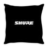 shure logo Throw Pillow