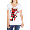 deadpool time Ladies Curvy T-Shirt