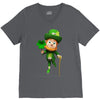 DABBİNG LEPRECHAUN V-Neck Tee