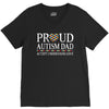 proud autism dad V-Neck Tee