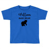 Daddy Bear - Baby Bear Custom Name Toddler T-shirt