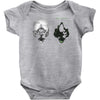 ice and fire Baby Bodysuit