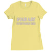 spoiler alert everyone dies Ladies Fitted T-Shirt