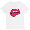 sexy lip biting V-Neck Tee