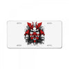samurai mask of doom License Plate