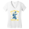 work out time Women's V-Neck T-Shirt