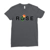 Rose Ladies Fitted T-Shirt