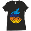 pizza! pizza! Ladies Fitted T-Shirt