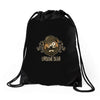 urbane bear Drawstring Bags