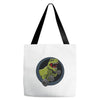 big guns black backing Tote Bags