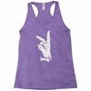 bunny sign Racerback Tank