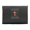 pug christmas Accessory Pouches