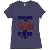 miss bitch Ladies Fitted T-Shirt