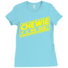 chewie y u no age Ladies Fitted T-Shirt