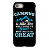 Camping Is Like Sex iPhone 8