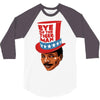 eye of the tiger man 3/4 Sleeve Shirt